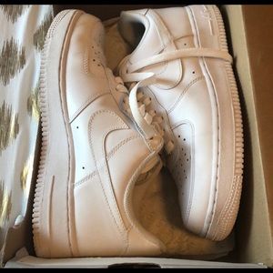White Air Force Ones